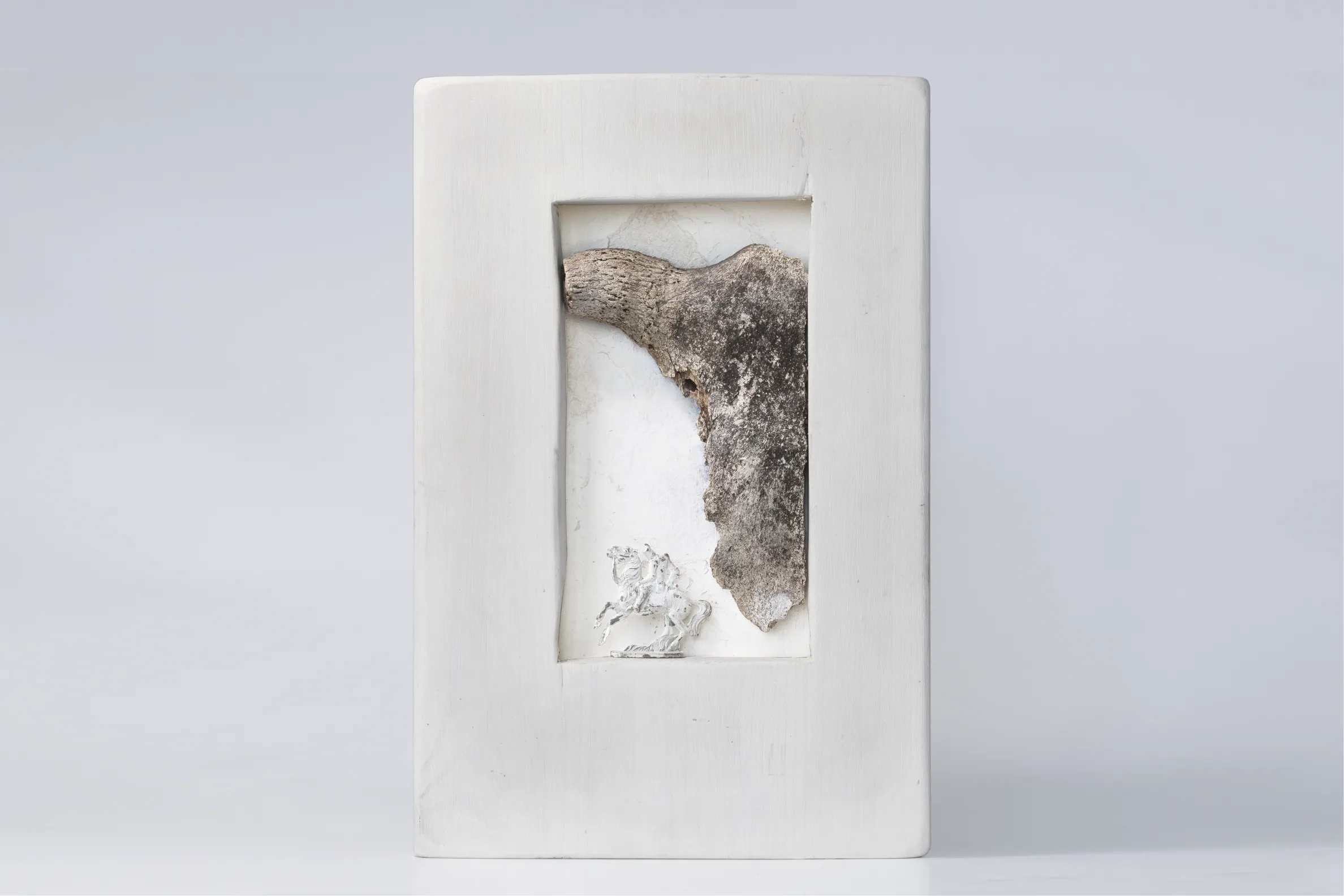 Bulls, Dream #29 — assemblage by Ivan-David Kadaner