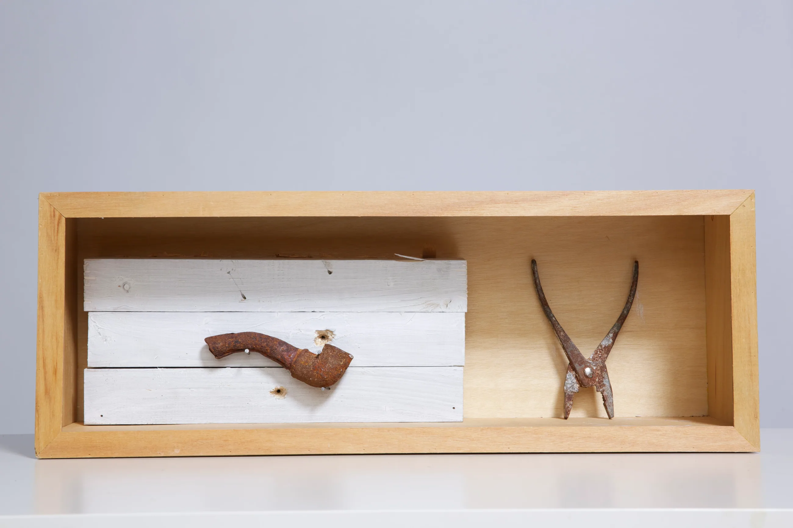 Kitchen Boxes #7 — assemblage by Ivan-David Kadaner